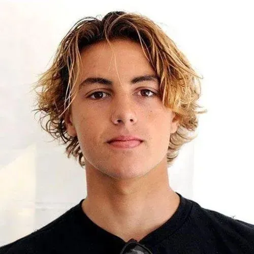 image of Surfer Curtains Haircut