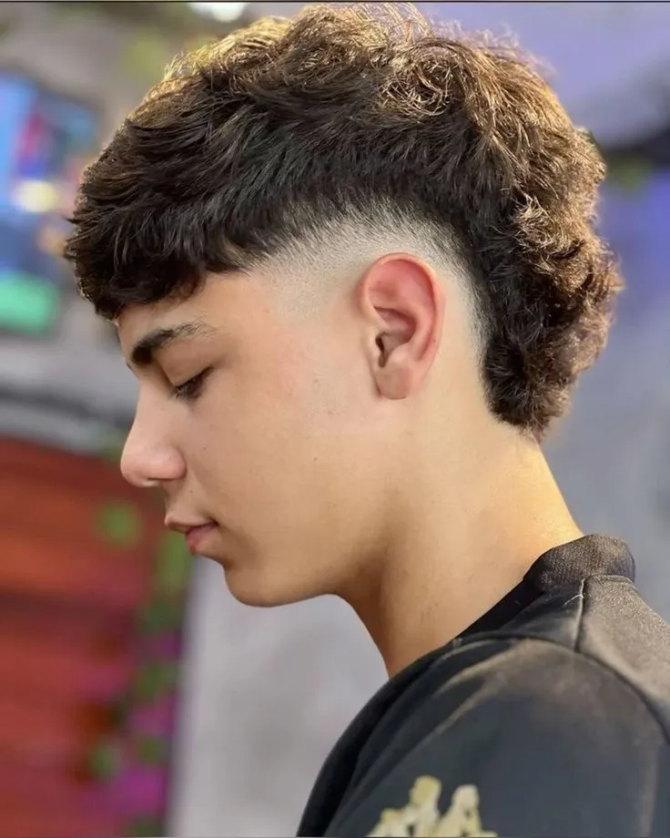image of Traditional Mullet, kids mullet haircut