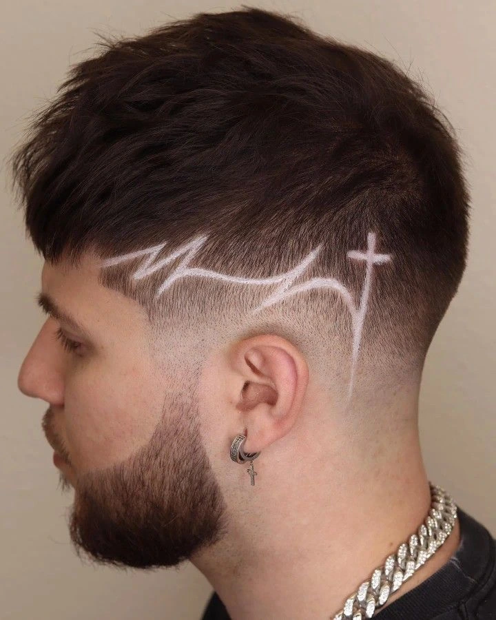 Best Cross Design Haircut Styles In 2025 2 Cross Design Haircut
