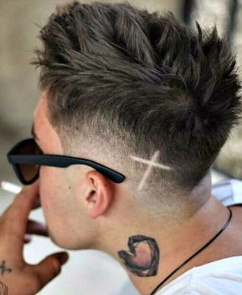 Best Cross Design Haircut Styles In 2025 4 Cross Design Haircut