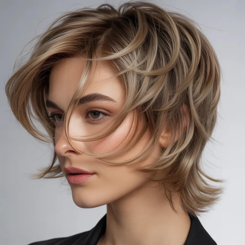 Best Feather Haircut Styles: Long, Medium & Short Hair 5 short feather haircut for women