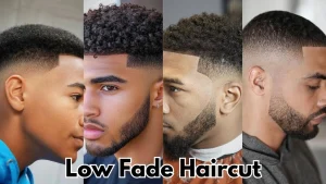 low fade haircut black image