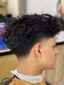 low taper haircut