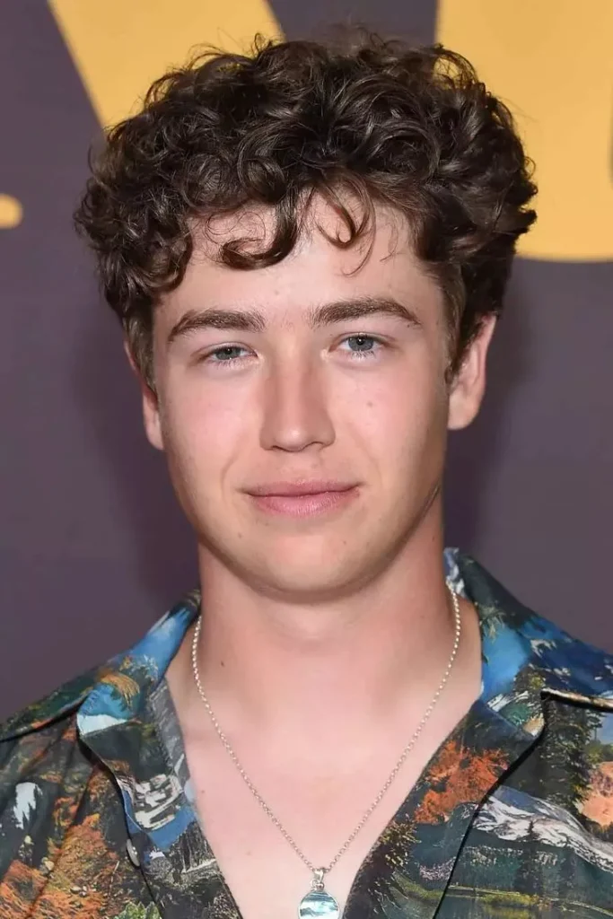 image of Boys Haircuts Long on Top Curly