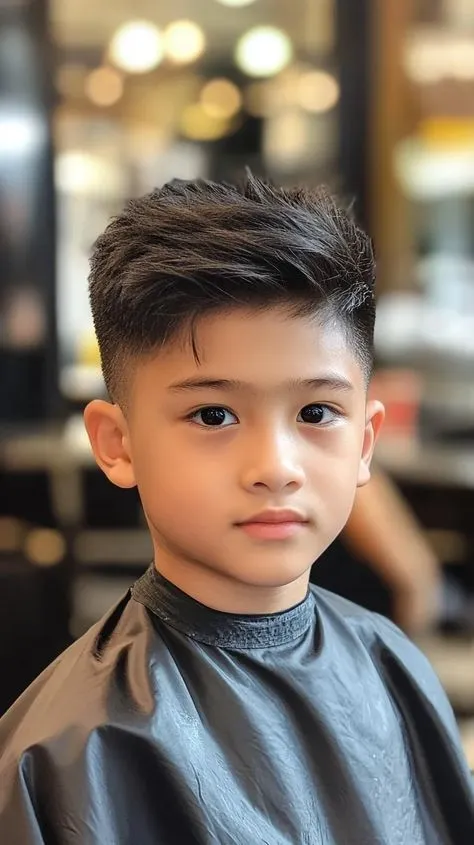 10 Trendy Short Boys Haircuts 4 image of Boys Haircuts Long on Top Short on Sides