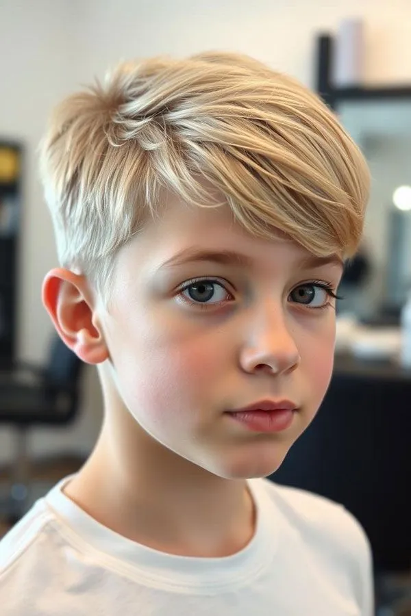 10 Trendy Short Boys Haircuts 10 image of Classic Side Part