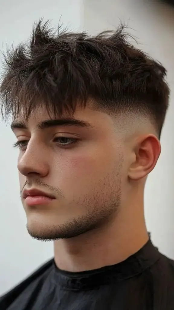 7 Textured Crop Haircuts: Modern Styles & Styling Tips for 2025 2 image of Classic Textured Crop Haircut Male