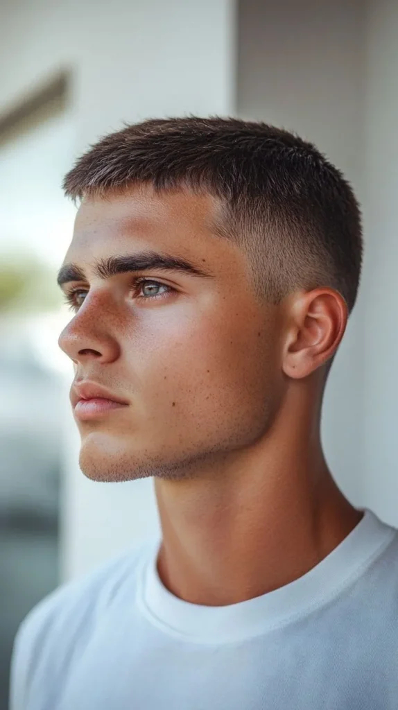 10 Trendy Short Boys Haircuts 3 image of Crew Cut