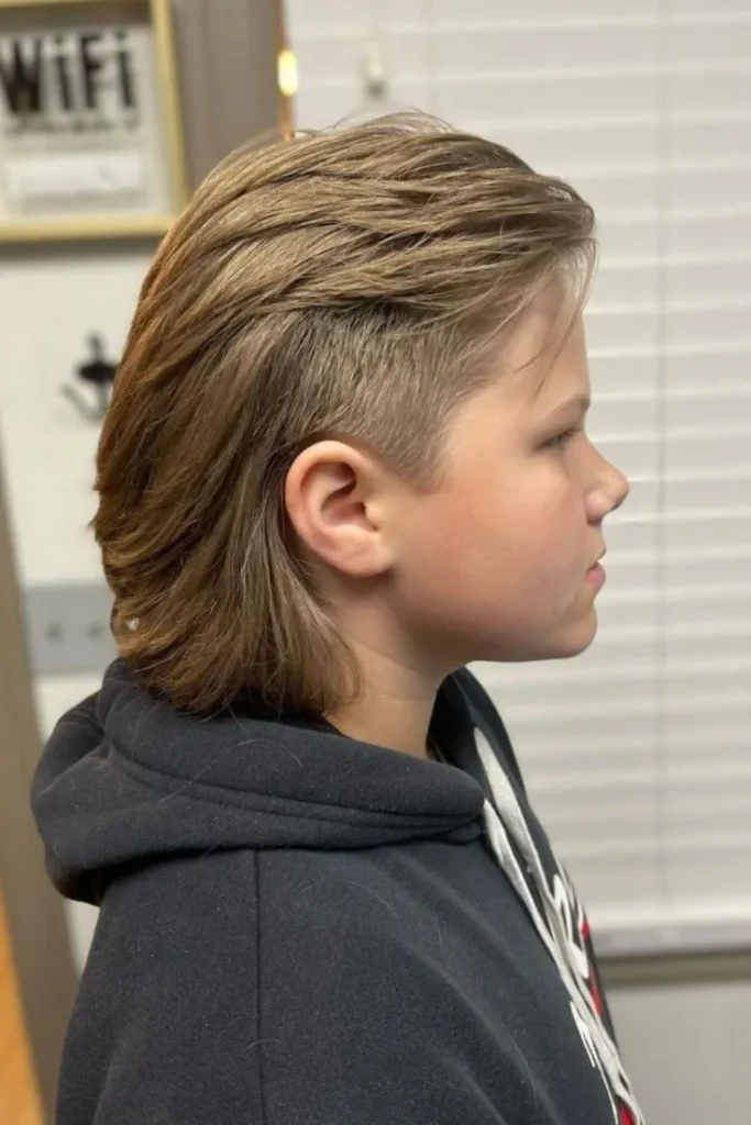 Trendy Boys Mullet Haircut Styles For 2025: A Comphrensive Guide 3 image of image of Classic Boys Mullet Haircut