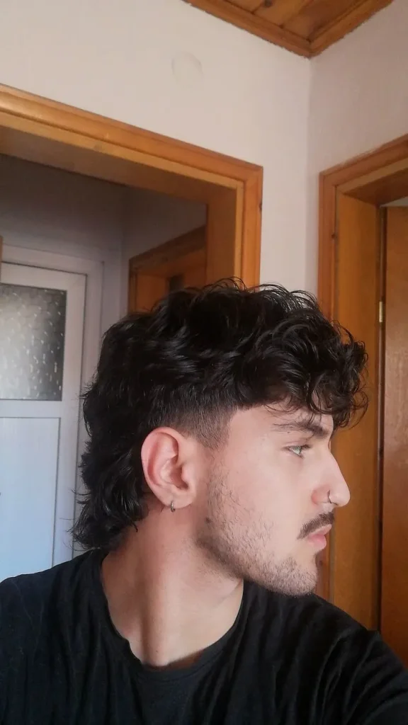 image of Low Fade Mullet Haircut