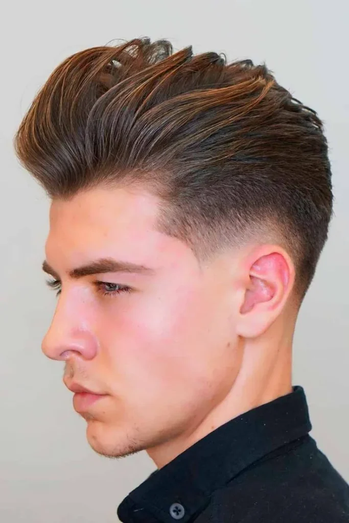 image of Pompadour Boys Haircuts Long on Top