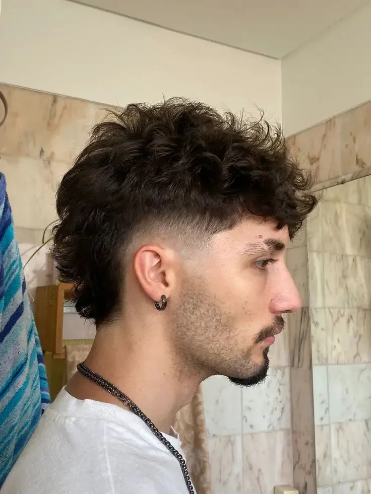 image of Short Fade Mullet Haircut