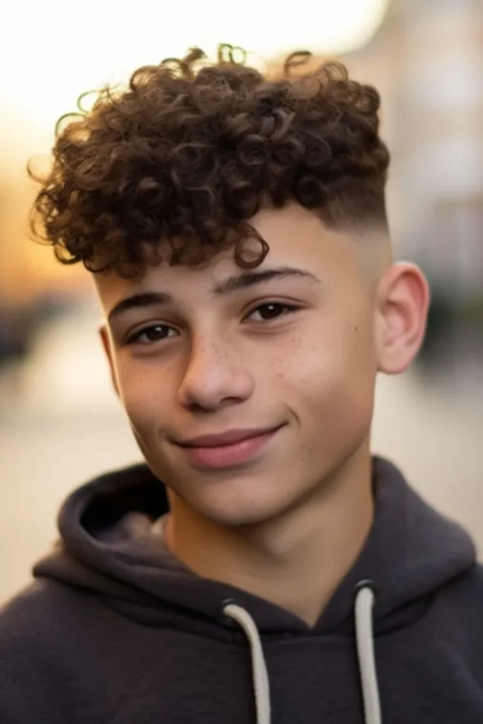 10 Trendy Short Boys Haircuts 7 image of Short Haircuts for Boys with Curly Hair