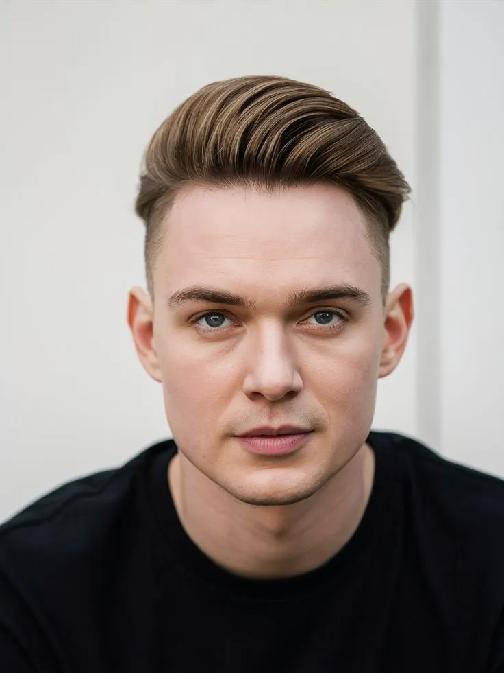 Top 10 Police Haircuts For Men in 2026 37 image of Short Pompadour haircut
