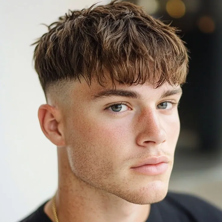 7 Textured Crop Haircuts: Modern Styles & Styling Tips for 2025 3 image of Textured French Crop Haircut