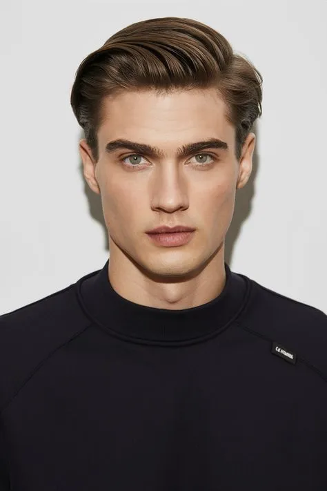 10 Trendy Triangle Face Haircut for Men in 2025 2 image of Textured Quiff triangle face shape haircut