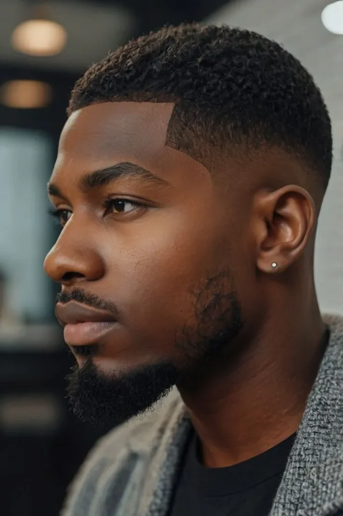 Trendy low taper afro for Black Men: A Comphrensive guide 3 image of low taper afro for Black Men
