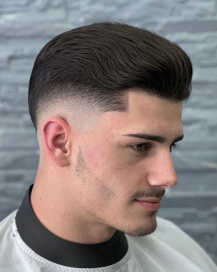image of Slicked Back Hair