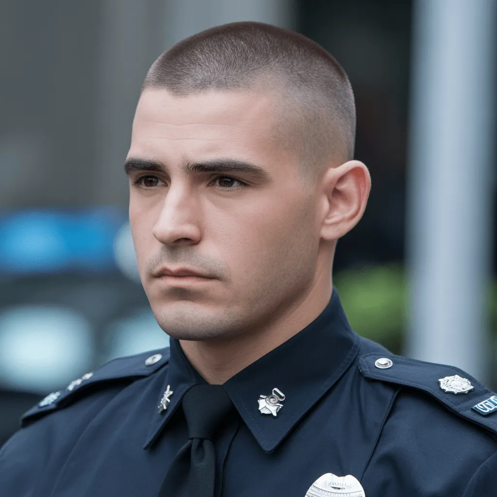 Top 10 Police Haircuts For Men in 2026 5 corte buzz classico policia 2026