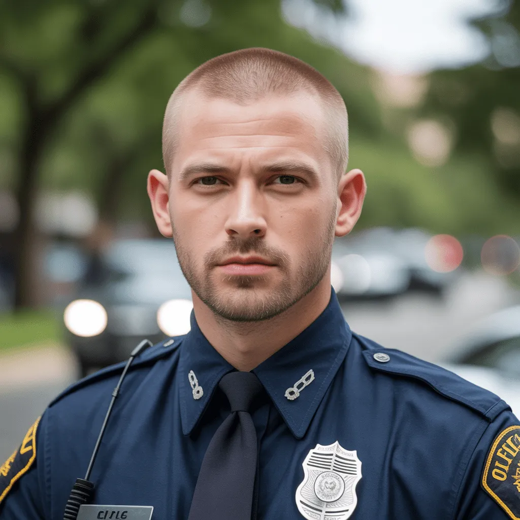 Top 10 Police Haircuts For Men in 2026 4 corte buzz fuerza policia 2026