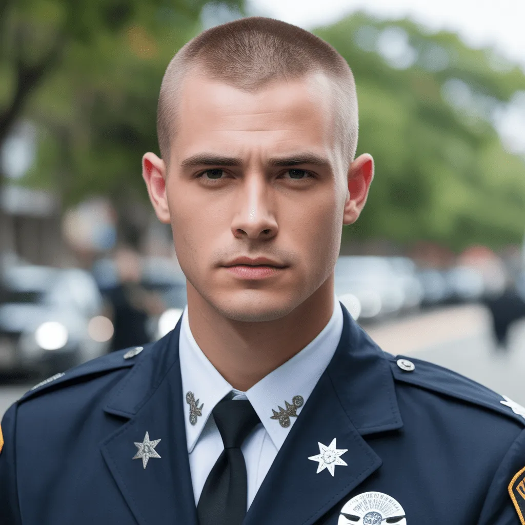 Top 10 Police Haircuts For Men in 2026 3 corte buzz policia 2026