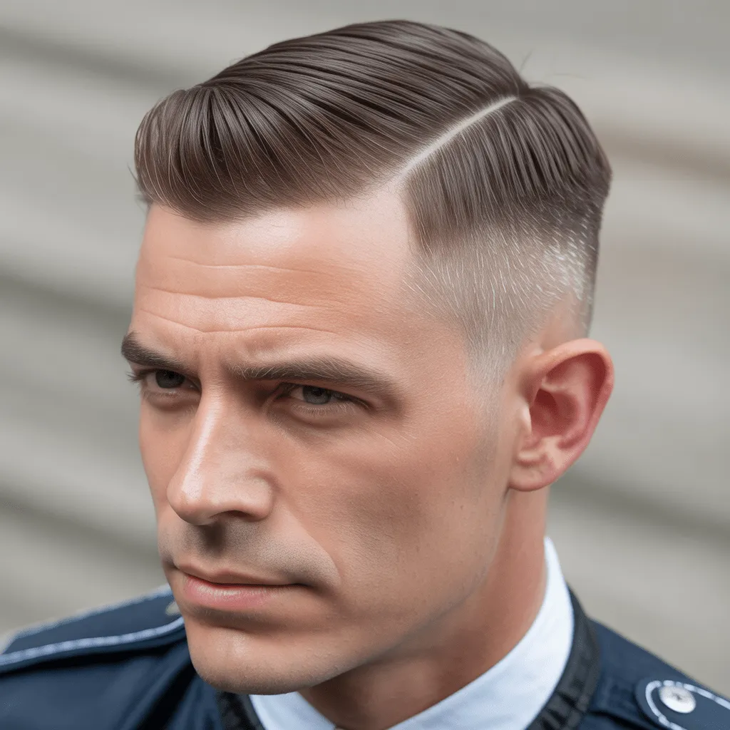 Top 10 Police Haircuts For Men in 2026 18 corte reglamentario autoridad policia 2026