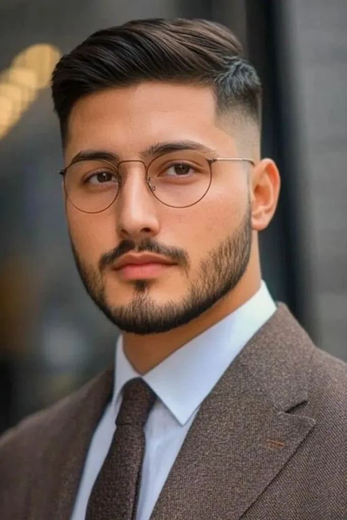 image of High V Fade Haircut