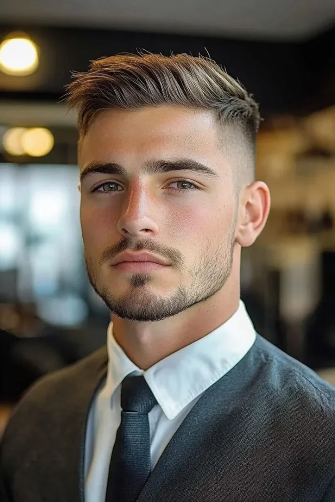 image of High V Fade Haircut