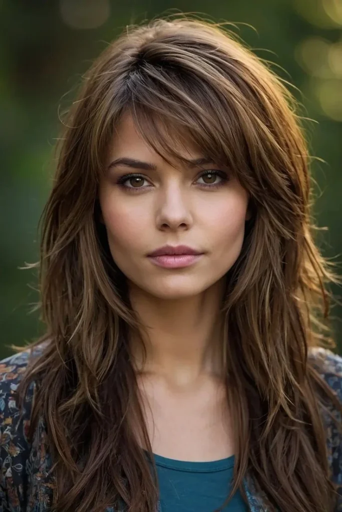 10 Trendy Shag Haircuts For Women 2025 7 image of Modern Shag Haircut