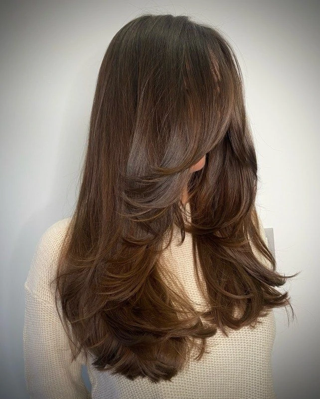 Butterfly Haircut for Long Hair 2026:Best Flattering Look 6 Butterfly Haircut for Long Hair