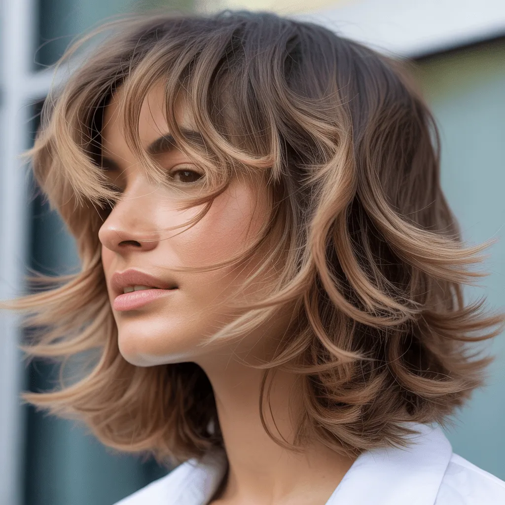 Butterfly Haircut for Long Hair 2026:Best Flattering Look 27 corte mariposa puntas desordenadas