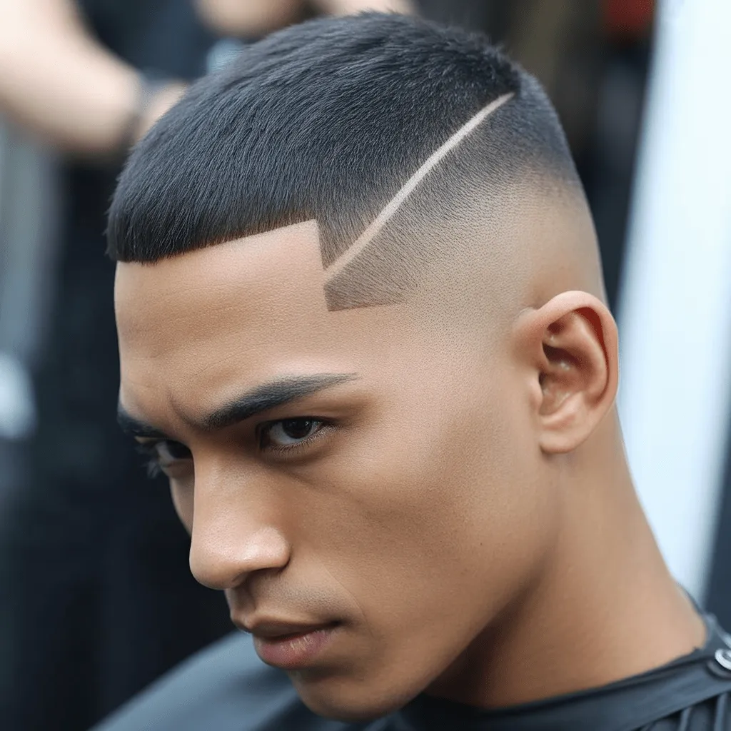 corte undercut low fade para estilo