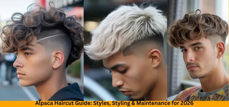 Alpaca Haircut Guide: Styles, Styling & Maintenance for 2026 7 Alpaca Haircut Guide Styles Wavy hair alpaca haircut with tapered sides and medium fluffy top volume