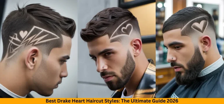 Best Drake Heart Haircut Styles: The Ultimate Guide 2026 5 Feature image of Best Drake Heart Haircut Styles Celebrity inspired Drake heart haircut with stylish fade