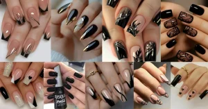 The feature image of Black Nail Designs