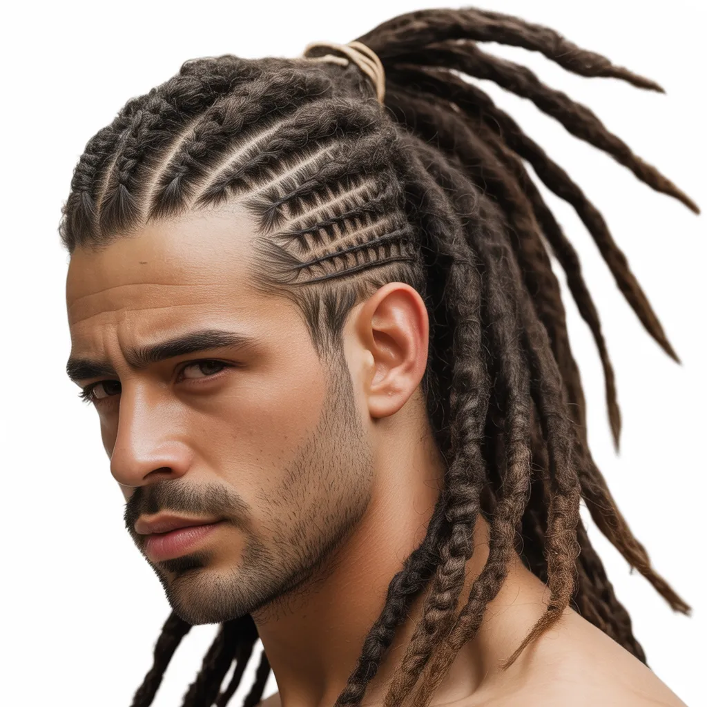 Best Derrick Henry Haircut Styles: The Ultimate Guide 2 Derrick Henry haircut with long dreadlocks in high ponytail