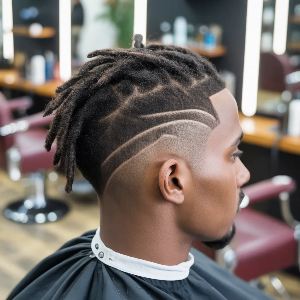 Best Derrick Henry Haircut Styles: The Ultimate Guide 3 Short dreadlocks with mid taper fade modern haircut